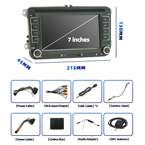 For golf mk5 mk6 carplay - for,