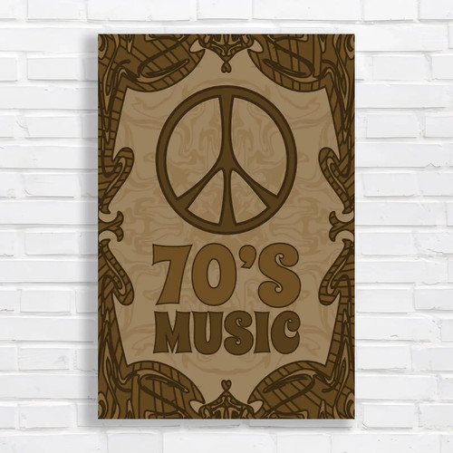 Retro 70s music - retro, sepia