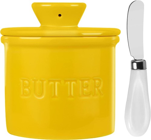 French butter crock for - butter,