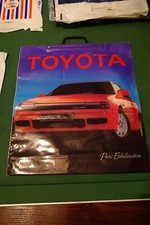 Toyota Celica 4wd Carina 80s  dealer motor show promotion bag 