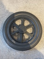 One Wheelchair Wheels 12, 1/2 X 2, 1/4 (30cm) Puncture Proof Black