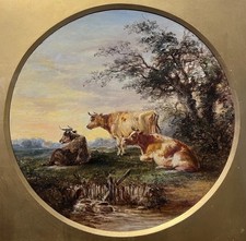 ANTIQUE OIL PAINTING Suffolk