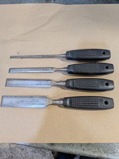 4 Vintage Record Wood Chisesl