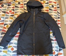 Arcteryx Camosun Down Goretex Parka Medium Dark Navy Blue