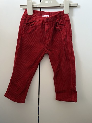 Gufo red corduroy - red,