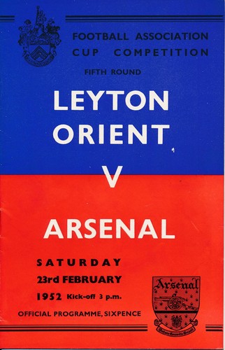 Leyton orient arsenal - leyton, (fa