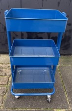 Three Tier Metal Trolley Carts