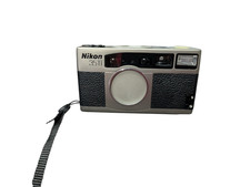 Nikon 35Ti 35mm Titanium Film Camera Nikkor 35mm f/2.8 Lens Tested + Case