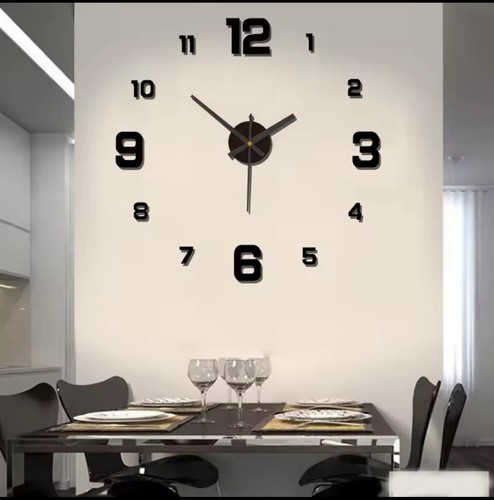 Diy large number wall - 3d,