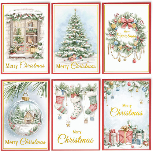 Assorted christmas cards - christmas,
