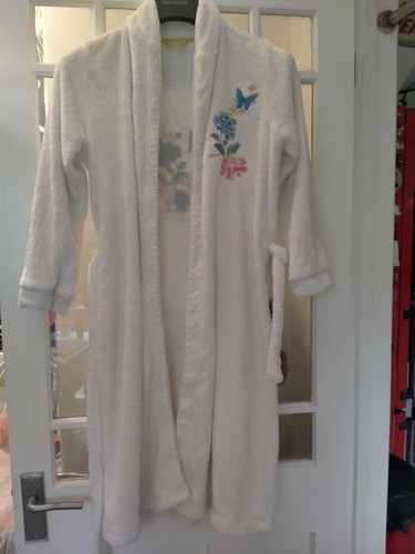 Girls hooded flannel - m&s,