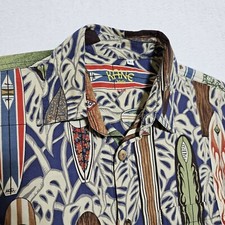 Vtg Kane Malia Hawaiian Shirt