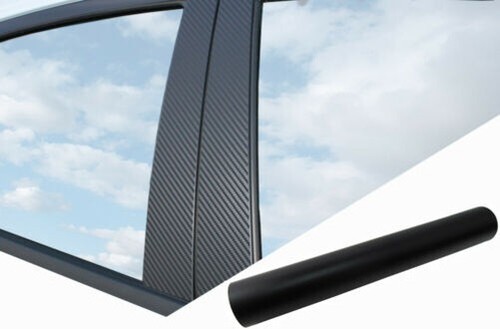 Car film set black matte - film,