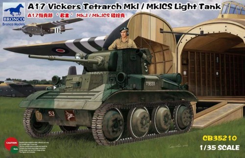 Bronco models a17 vickers - 1/35,
