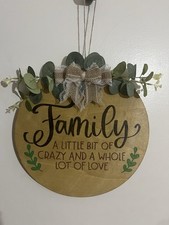 Wooden Hand-Painted Stage Door