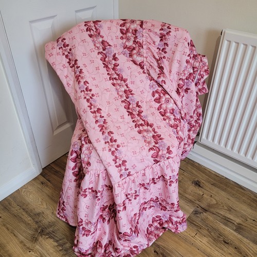 Vintage silky satin - silky/satin, pink