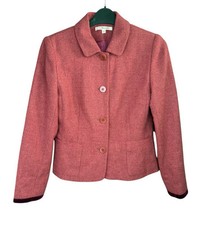 L.K Bennett Vtg Red Wool
