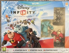 Disney Infinity Wii U Starter Pack Sully Mr Incredible Captain Jack UK PAL Boxed