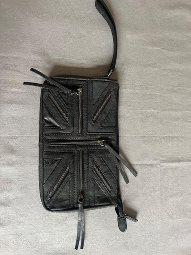 Black religion handbag clutch - black, handbag,