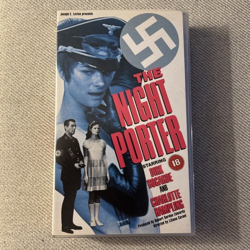 The night porter vhs video - night,