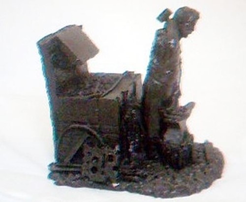 Blacksmith his forge - blacksmith,