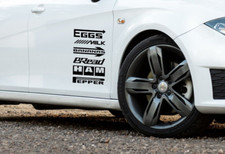 Car Shopping List x2 Design JDM Race Driving Funny Car Van Decal Vinyl Sticker