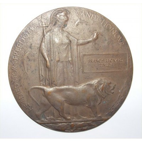 Ww1 death plaque - death,