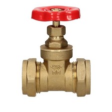 28mm gate valve - Primaflow Gatevalve 28mm Brass Heavy duty