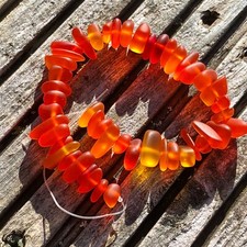 1 Strand Cultured Sea Glass