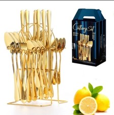 24pc stainless steel cutlery