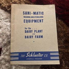 Rare Vintage 1953 Sani-Matic