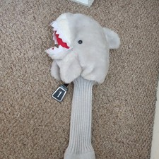 Premium Shark Golf Headcover -
