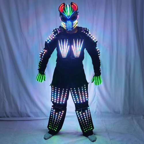 Led light suit costume - costume, full