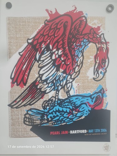 Pearl jam hartford - jam, poster
