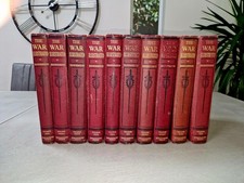 The War Illustrated - Complete Hardback Set Volumes 1 to 10 Edited by Hammerton