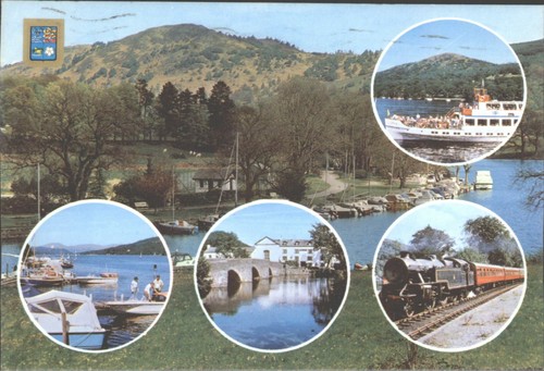 Lake district windermere steam - lake,