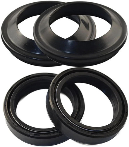 Motorcycle fork dust - &,