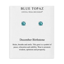 Birthstone Earrings Created