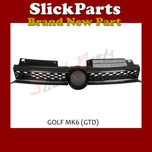Fits golf mk6 - grille, chrome