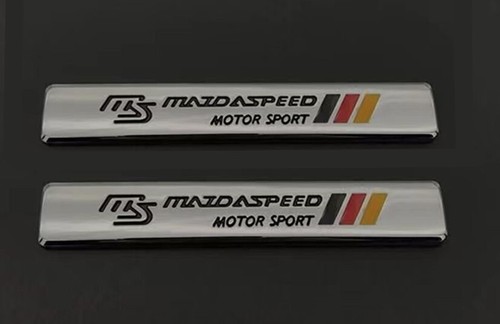 2pcs mazda mazdaspeed alloy - 2pcs,