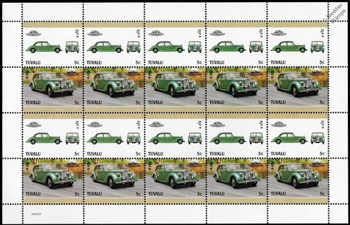 1950 riley car stamp - riley, 20-stamp
