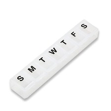 7 Day Weekly Daily Pill Box Organiser Medicine Tablet Storage Dispenser UK Week