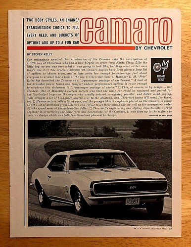 1967 chevrolet camaro 350 - chevrolet,