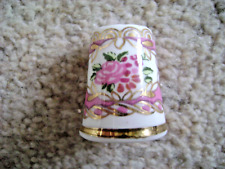 Hammersley England porcelain collectable THIMBLE,hand painted