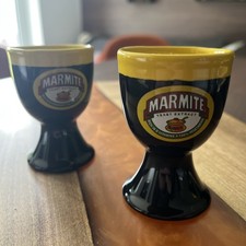 2x Vintage Marmite Egg Cups