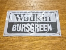 Wadkin Bursgreen Machine Plate