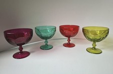 Vintage Coloured Glass Ice