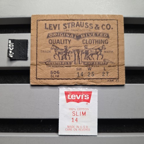 Vintage levi 506 - 506, tab