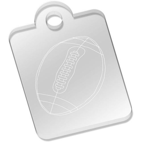 Rugby ball laser engraved - ball', laser-engraved