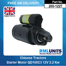 Starter Motor For Chinese Tractor QD100C3 QD1332C YJQD100C3 QD128-5